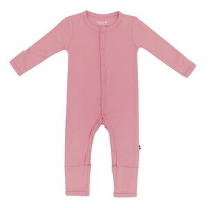 Kyte BABY Dusty Rose Pink Snap Romper 12-18 months